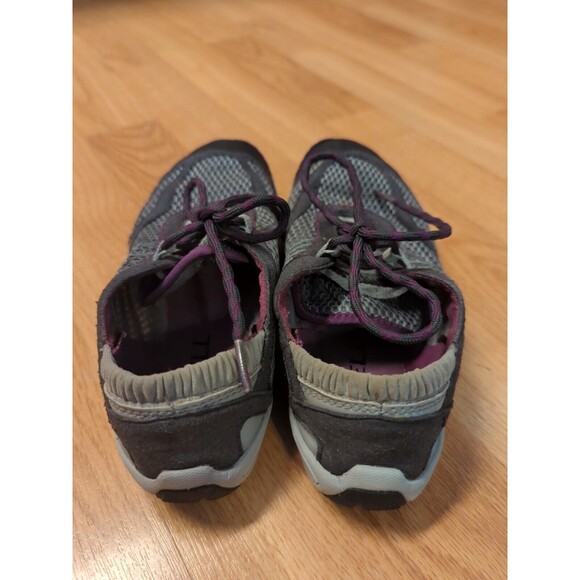 Merrell Pace Glove Dark Shadow Running Shoes Barefoot Vibram Women 5 Gray - Picture 4 of 9